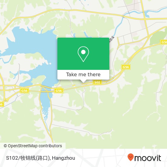 S102/牧锦线(路口) map