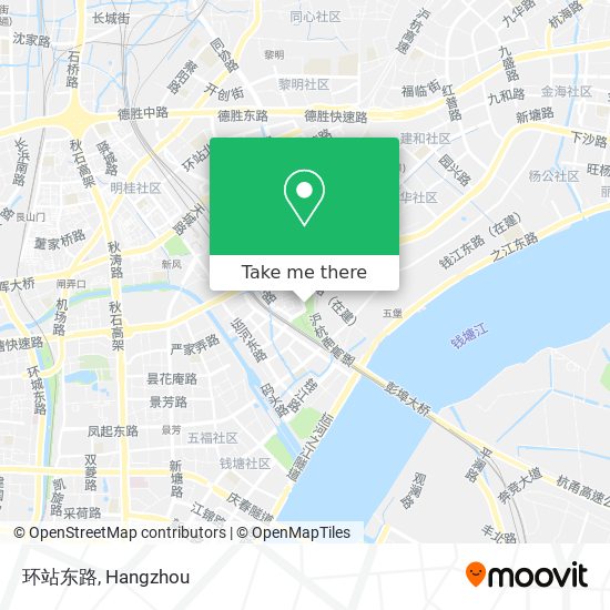 环站东路 map