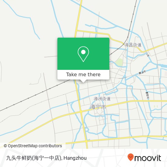 九头牛鲜奶(海宁一中店) map