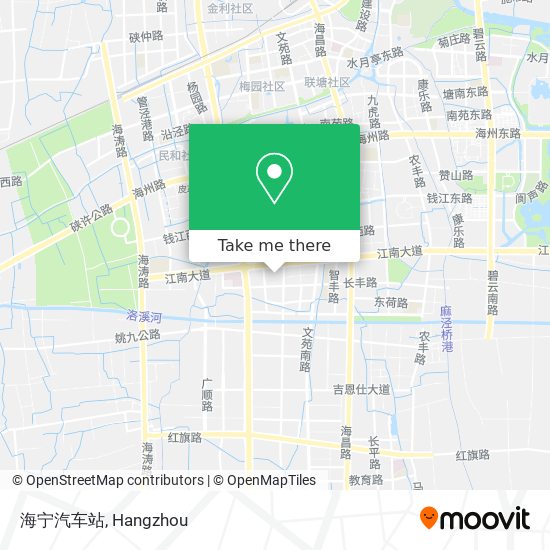 海宁汽车站 map