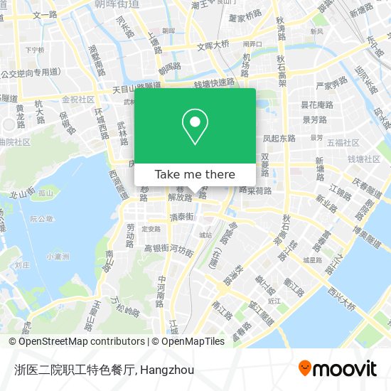 浙医二院职工特色餐厅 map