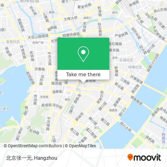 北京张一元 map