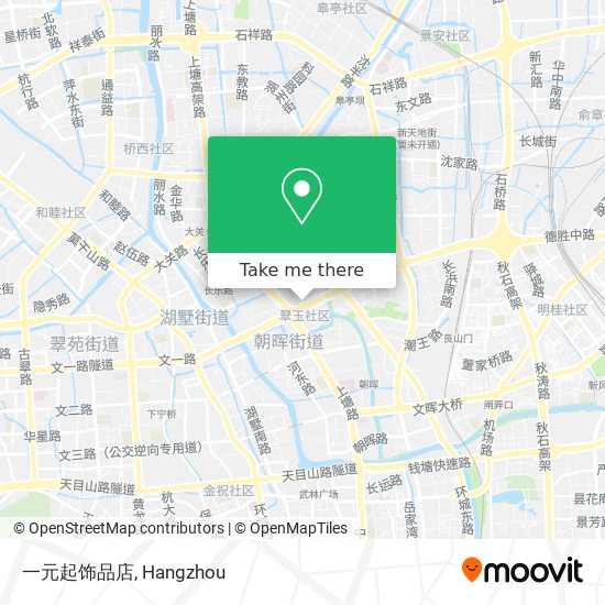 一元起饰品店 map