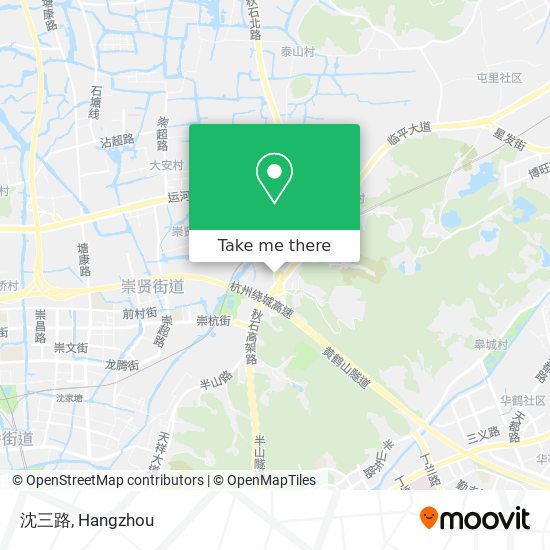 沈三路 map