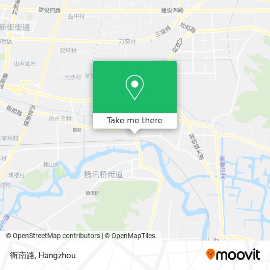衙南路 map