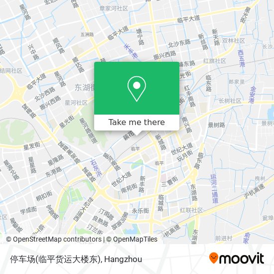 停车场(临平货运大楼东) map