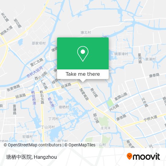 塘栖中医院 map