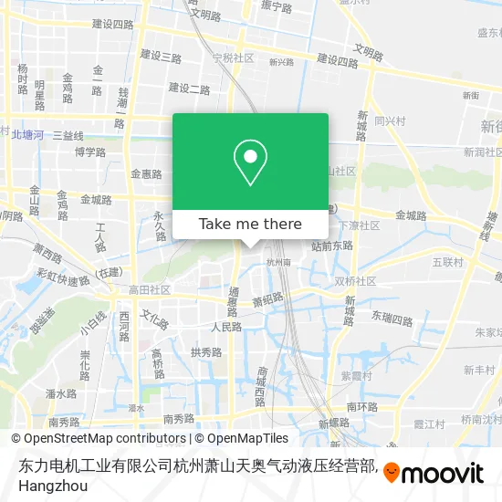 东力电机工业有限公司杭州萧山天奥气动液压经营部 map