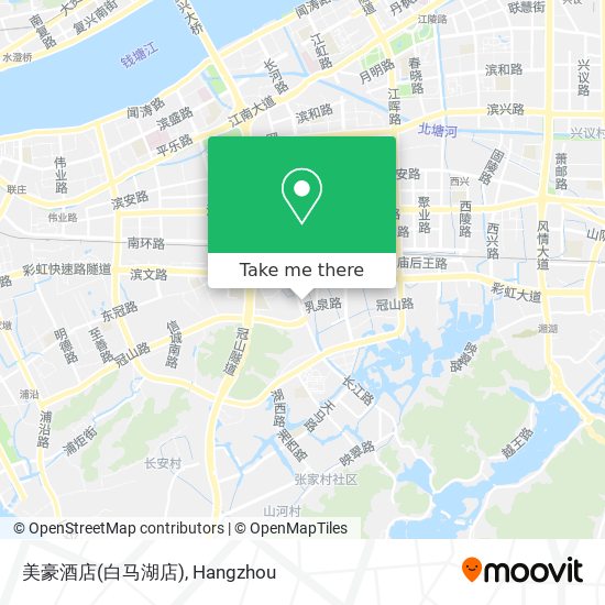 美豪酒店(白马湖店) map