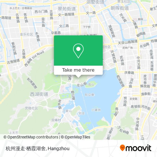 杭州漫走·栖霞湖舍 map