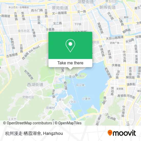 杭州漫走·栖霞湖舍 map