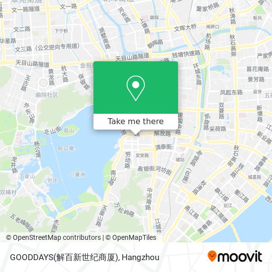 GOODDAYS(解百新世纪商厦) map