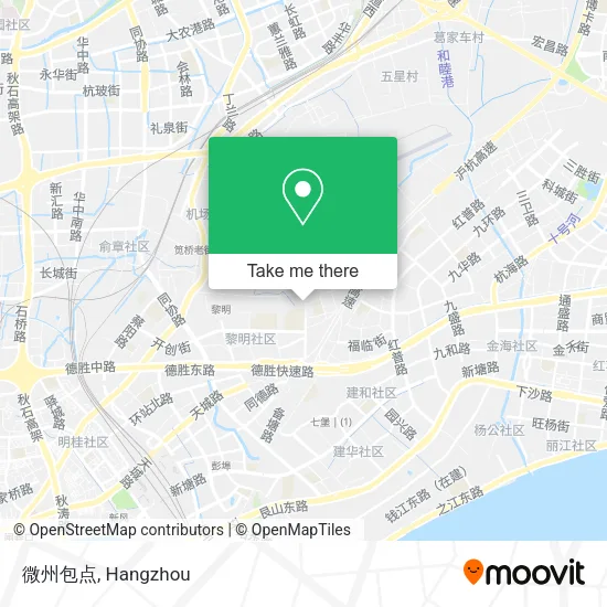 微州包点 map