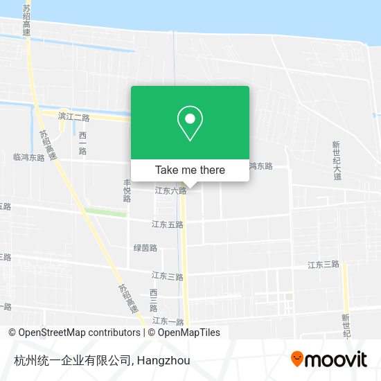 杭州统一企业有限公司 map