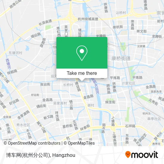 博车网(杭州分公司) map