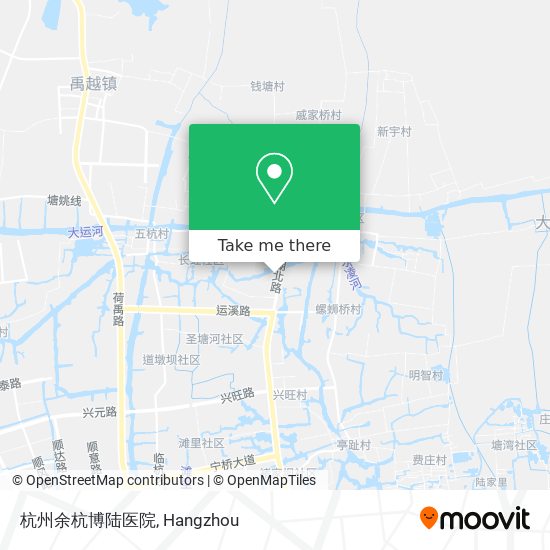 杭州余杭博陆医院 map