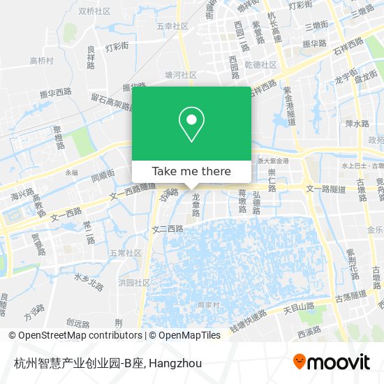 杭州智慧产业创业园-B座 map