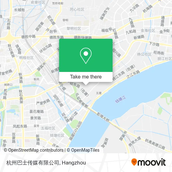 杭州巴士传媒有限公司 map