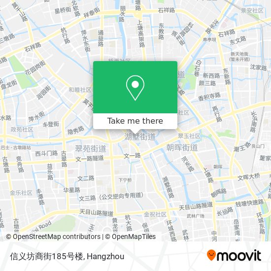 信义坊商街185号楼 map
