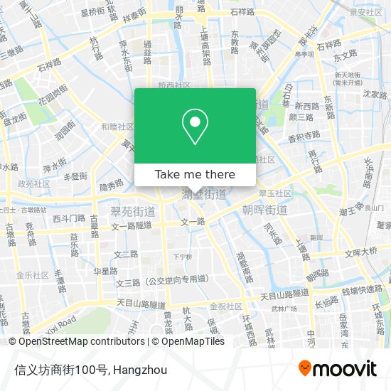 信义坊商街100号 map