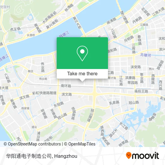 华阳通电子制造公司 map