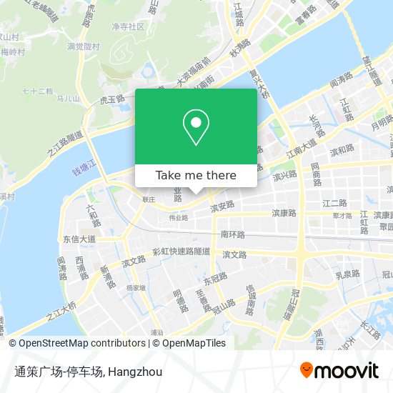 通策广场-停车场 map