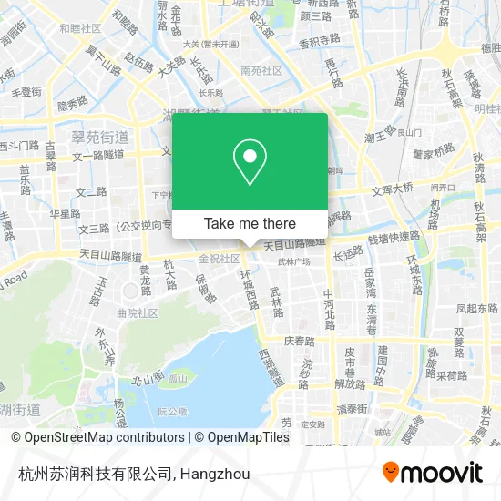 杭州苏润科技有限公司 map