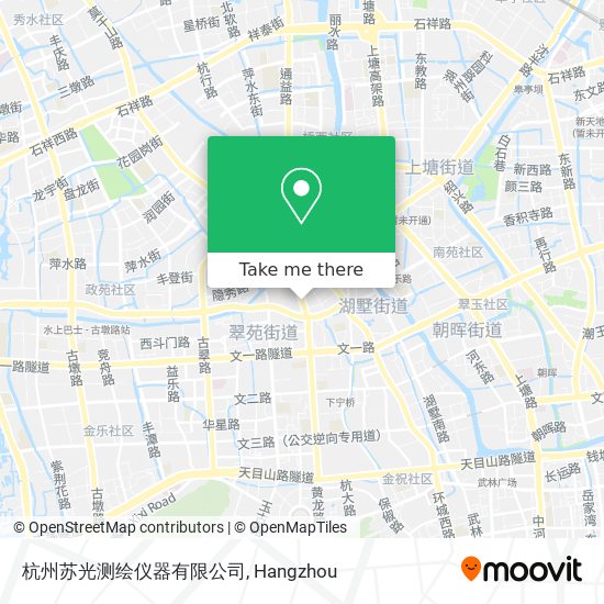 杭州苏光测绘仪器有限公司 map