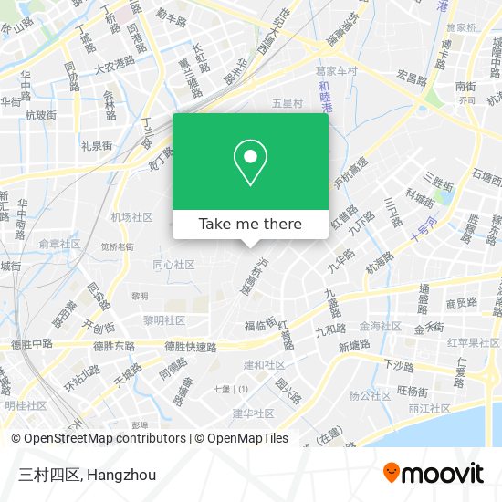 三村四区 map