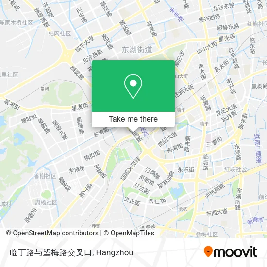 临丁路与望梅路交叉口 map