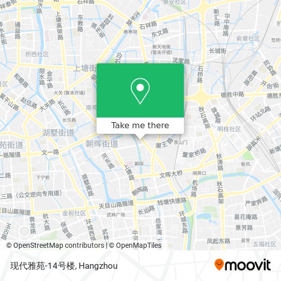 现代雅苑-14号楼 map