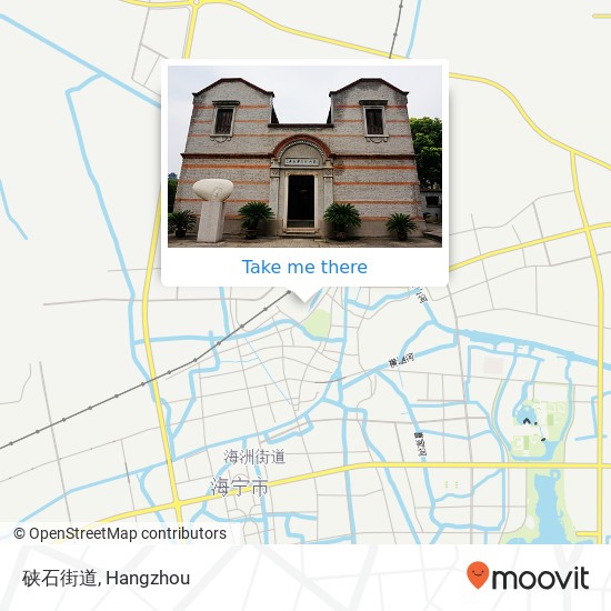 硖石街道 map