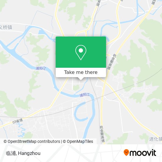 临浦 map