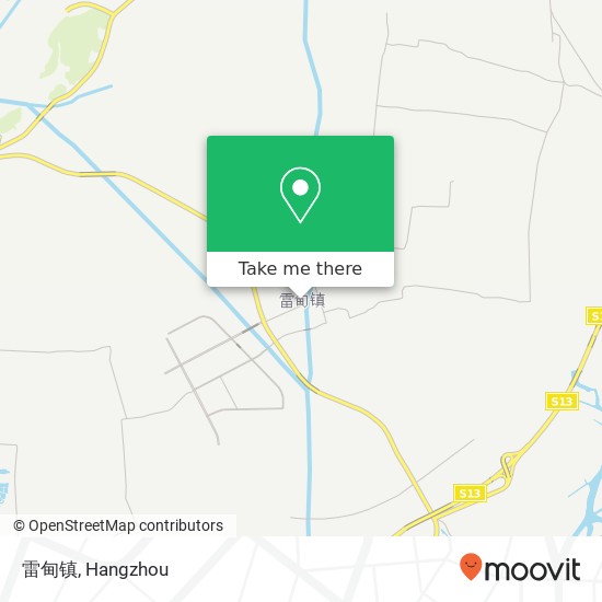 雷甸镇 map