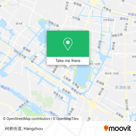 柯桥街道 map