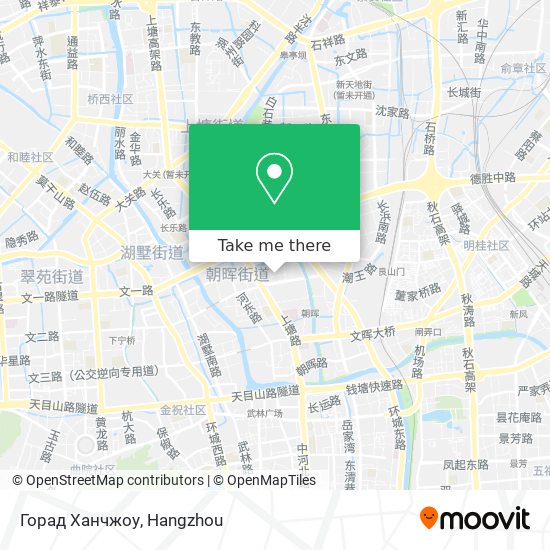 Горад Ханчжоу map