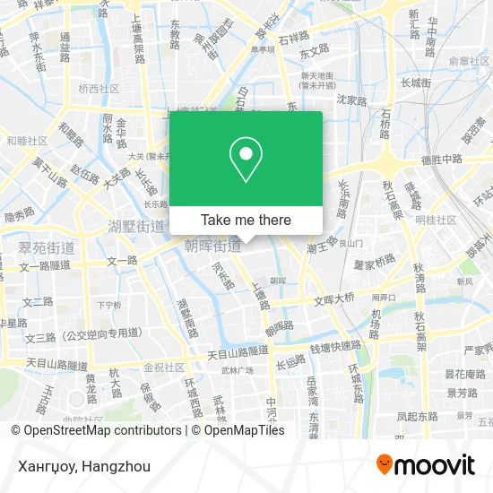 Хангџоу map