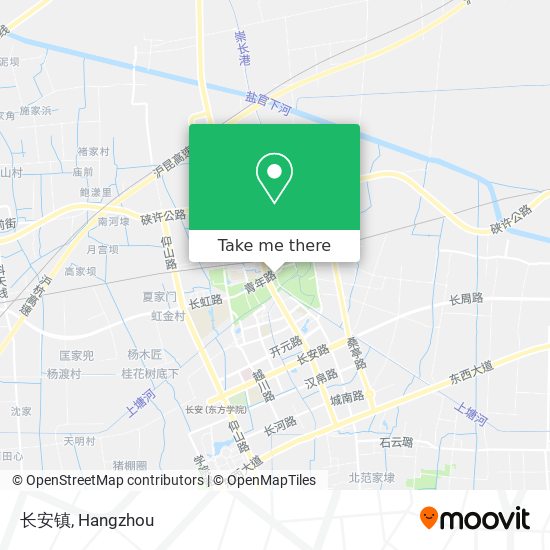 长安镇 map