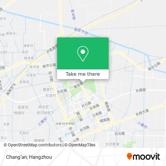 Chang’an map