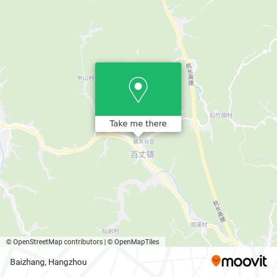Baizhang map