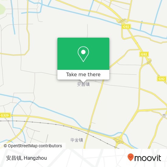 安昌镇 map