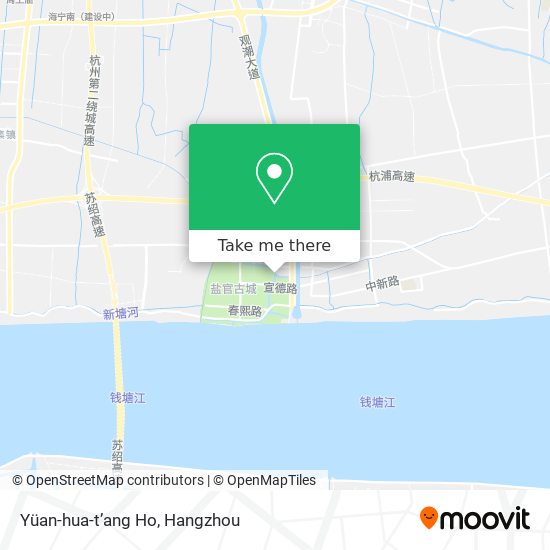 Yüan-hua-t’ang Ho map
