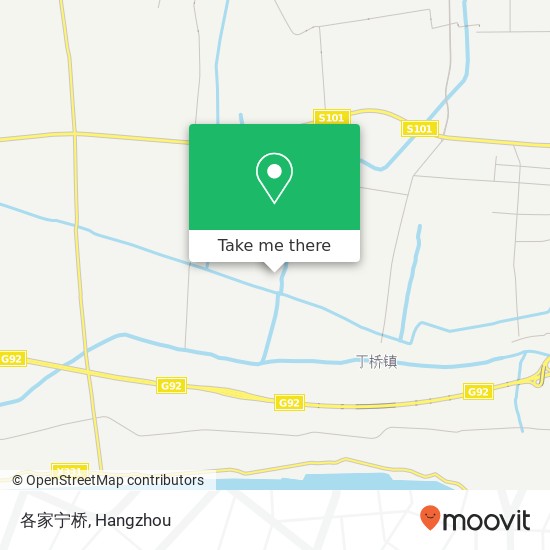 各家宁桥 map