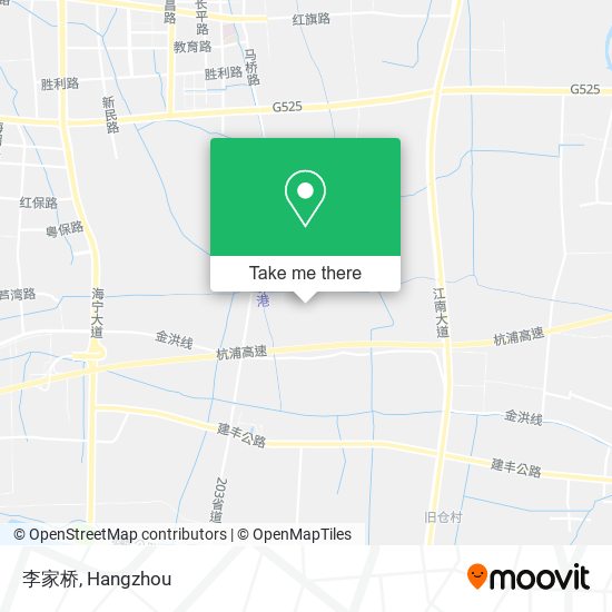 李家桥 map