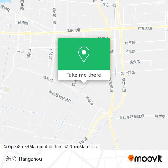 新湾 map