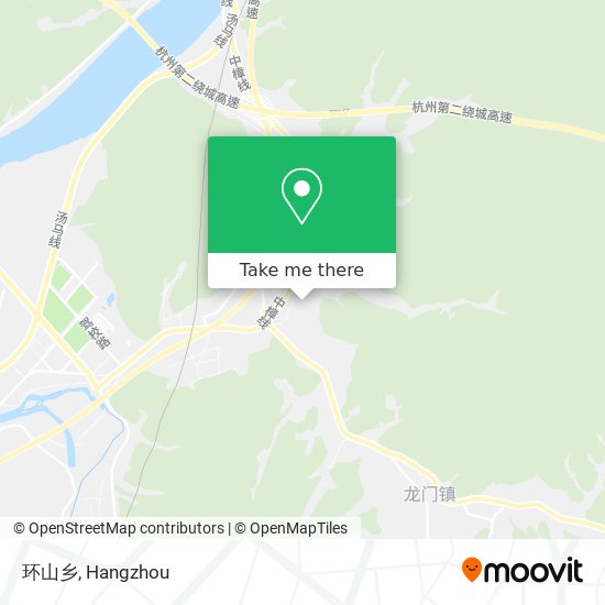 环山乡 map