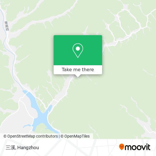 三溪 map