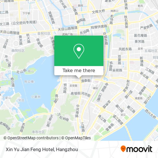 Xin Yu Jian Feng Hotel map