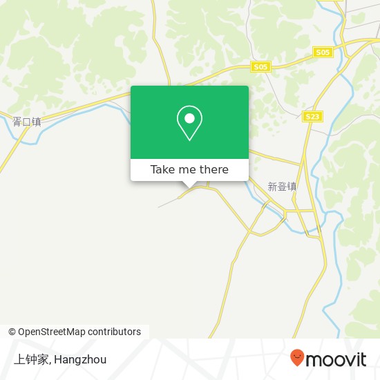 上钟家 map