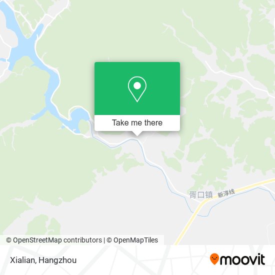 Xialian map